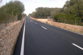 Carretera Llucmajor-s'Estanyol.