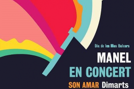 Manel interpretarà tots els seus grans èxits avui dimarts a Son Amar