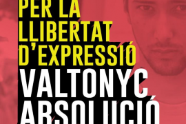 Concentració per l'absolució de Valtonyc.