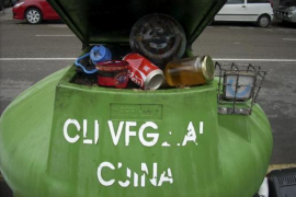 Contenidor oli vegetal.