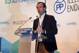 José Ramón Bauzá intervé en el XVè Congrés autonòmic del PP.