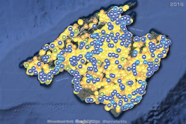 Terraferida fa públiques les dades actualitzades a març de 2017 d’Airbnb a Mallorca