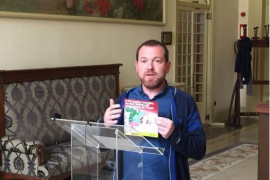 El portaveu de MÉS per Mallorca, David Abril.