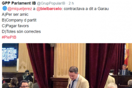 Barceló es defensa: «El contracte de l'ATB amb Garau està totalment justificat»