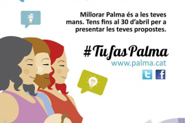 Fins el proper 30 d'abril es poden presentar propostes per ser finançades pels Pressupostos Participatius 2018 de Palma