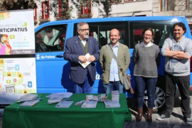 La furgoneta dels pressupostos participatius realitza 32 parades a Palma