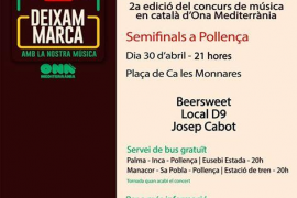 Aquest diumenge, tercera i darrera semifinal de l’ONA MUSICAT