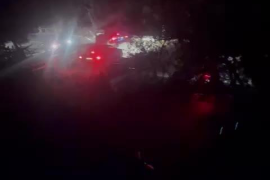 Un dels vídeos enregistrats pels veïnats.