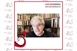 Màrius Serra a Sant Jordi a redossa