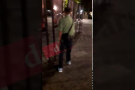 Atac a l'obra 'Presos polítics' de Santiago Sierra a Palma