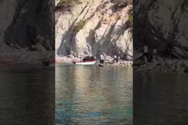 Una patera desembarca en IBIZA con 15 inmigrantes