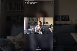 Jorge Campos presumeix del seu ca que «devora separatistes»