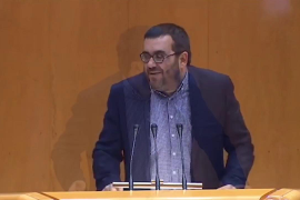 Vicenç Vidal al Senat espanyol, sobre intervenir en català