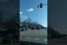 Tractorada dels pagesos de Mallorca