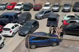 Brega per una plaça d'aparcament a Gran Via