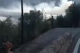 Les cremes inunden la Vall de fum