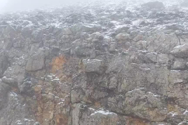 Neva a la serra de tramuntana